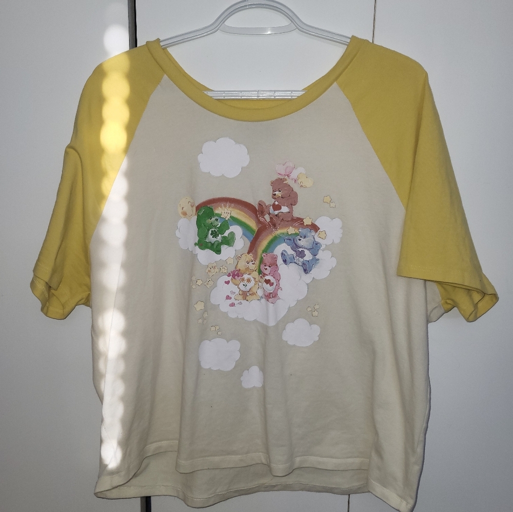 3X care bear crop